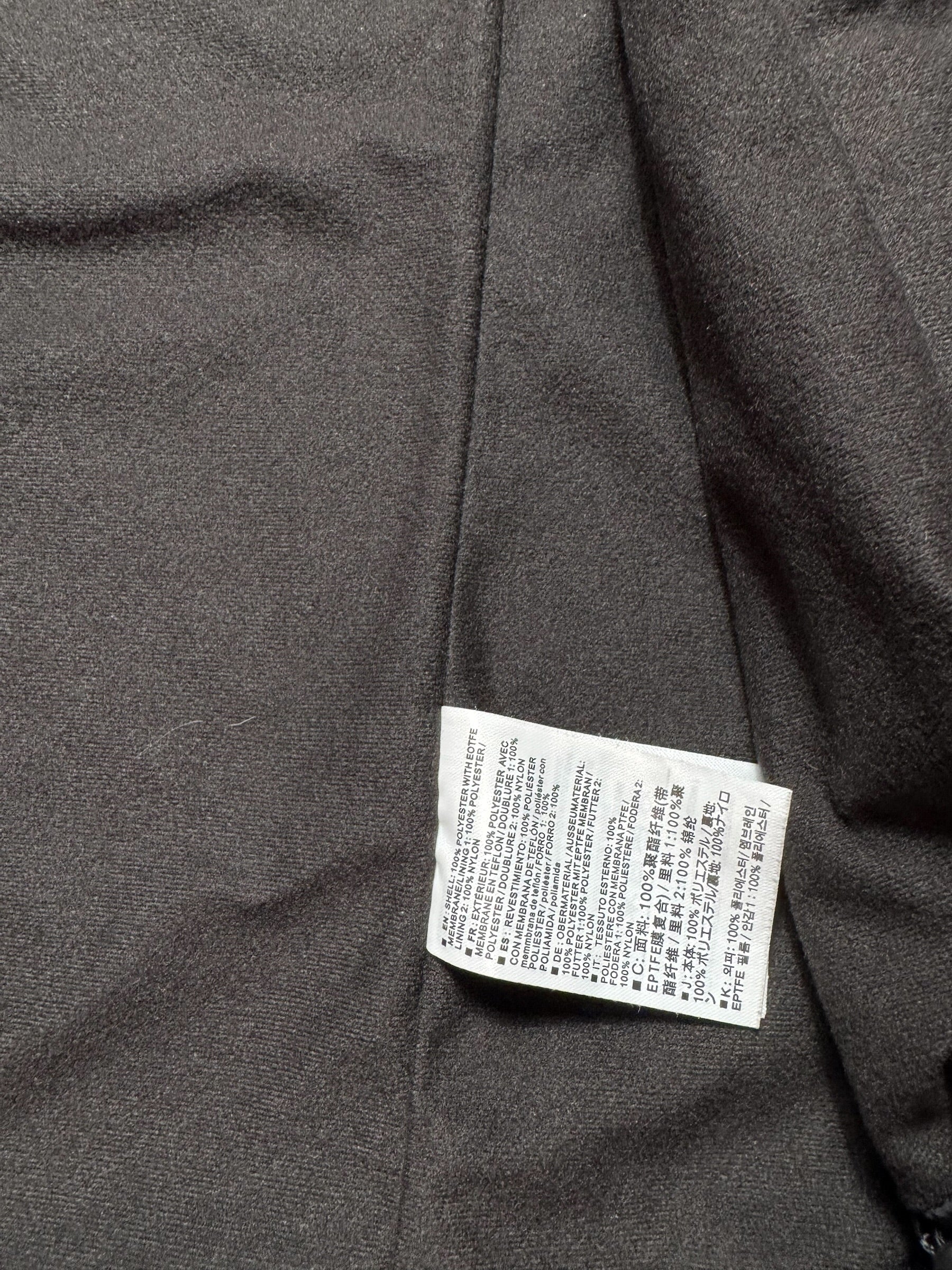 Jacket imperméable Goretex Arc’teryx Solano Hoody marine - L