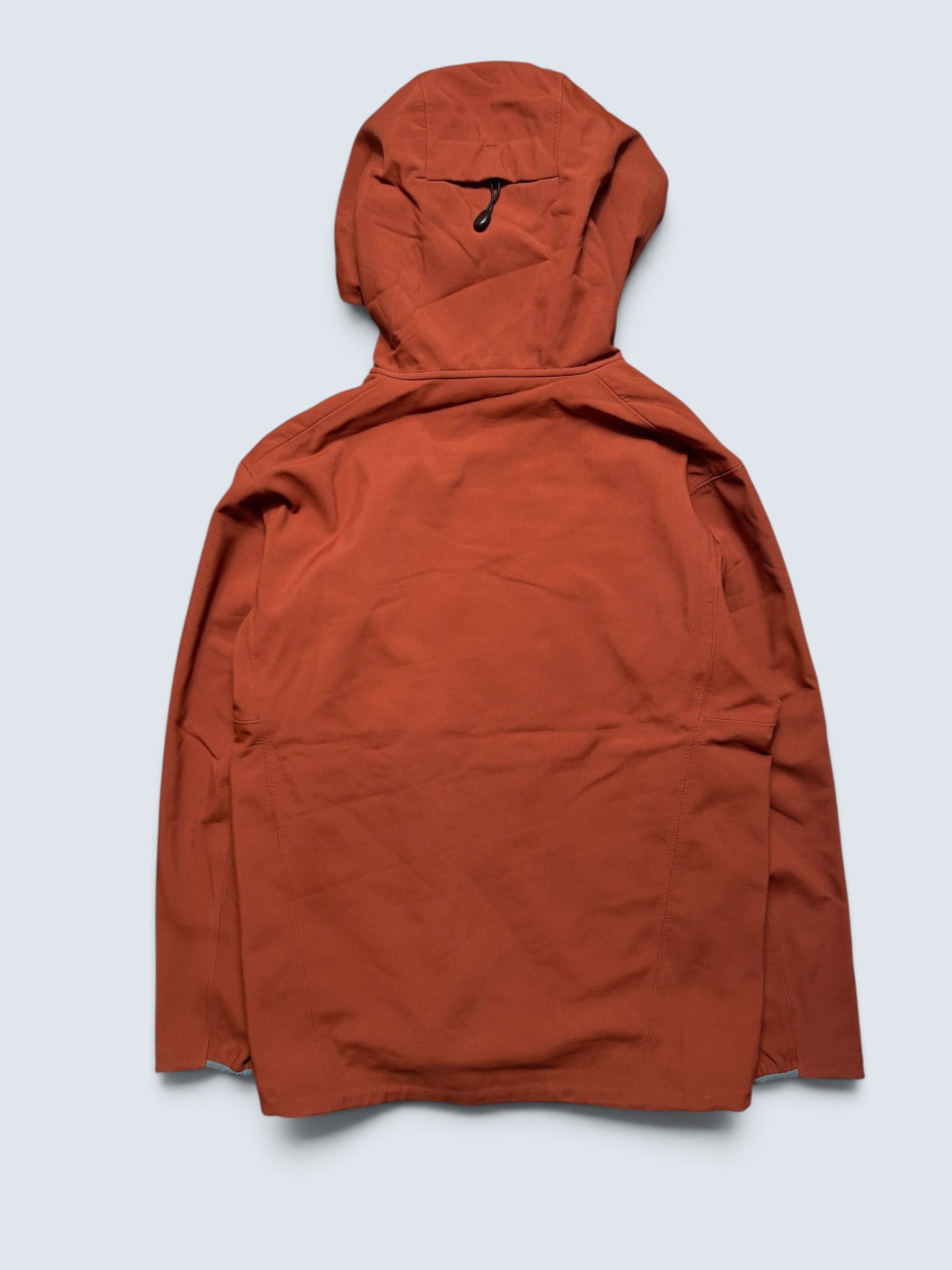 Jacket polaire imperméable Arc’teryx Gamma MX Hoody logo brodé burgundy & orange 2023 - M