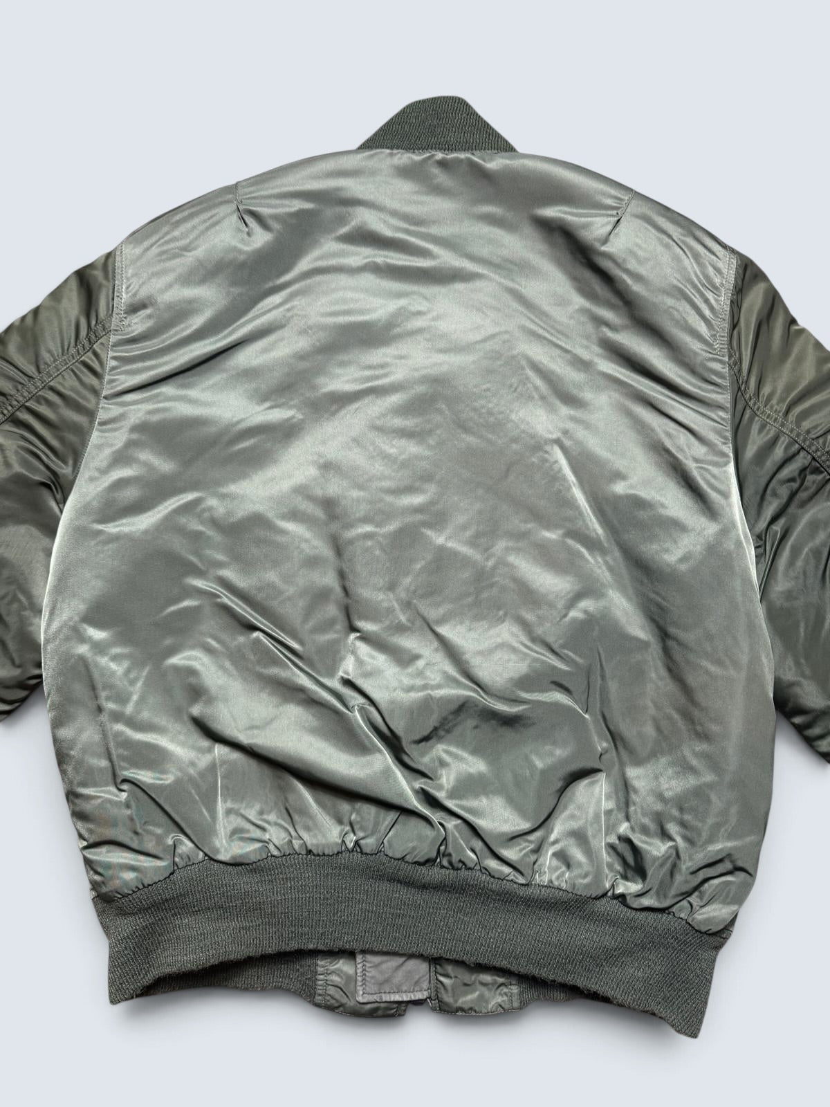 Jacket nylon bomber Ma-1 Golden Fleece made in USA sage green original 1979 - 40 (M)