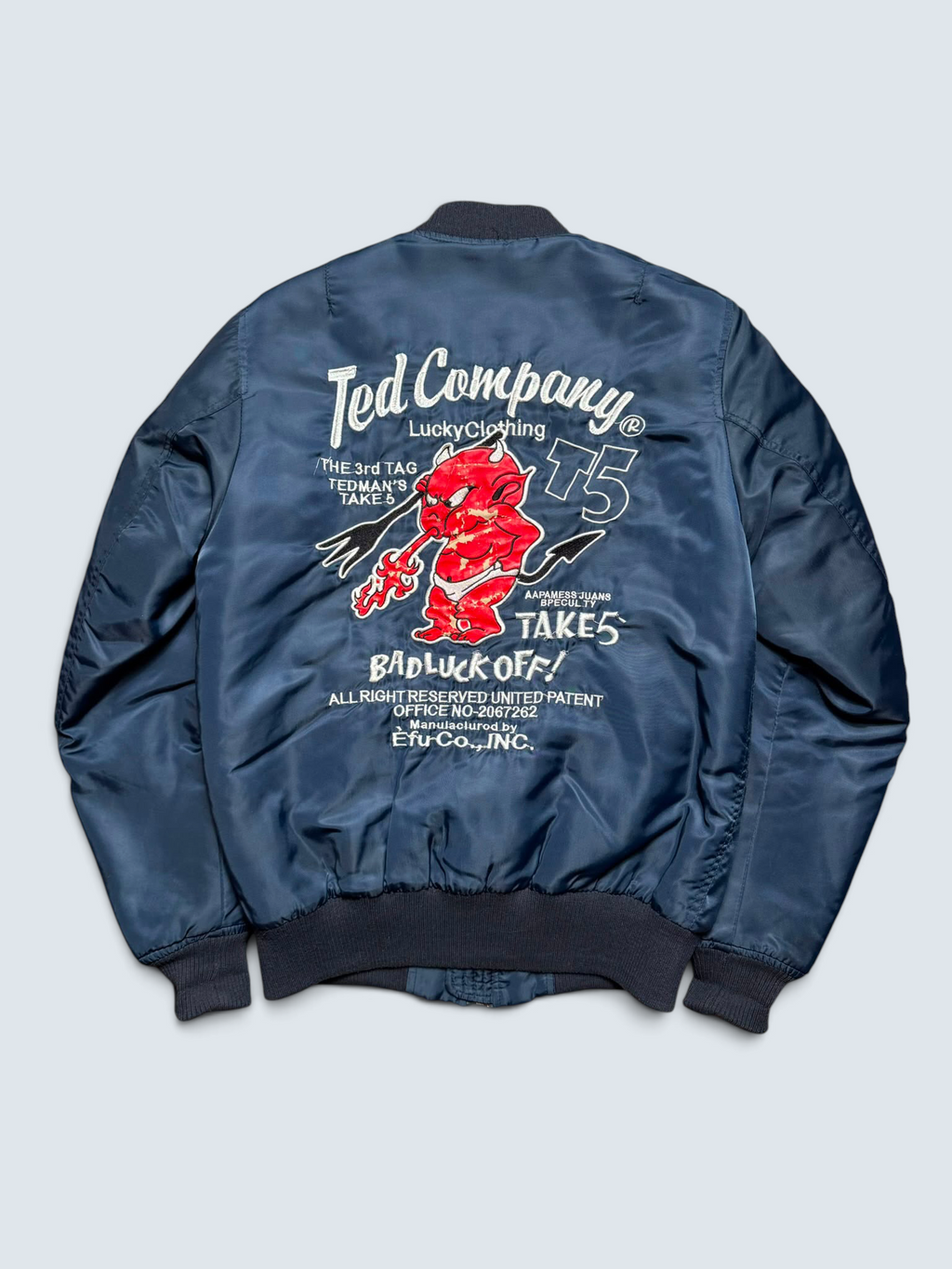 Jacket bomber fly ma-1 Tedman Company Devil’s equipement usaf navy vintage 00’s - M