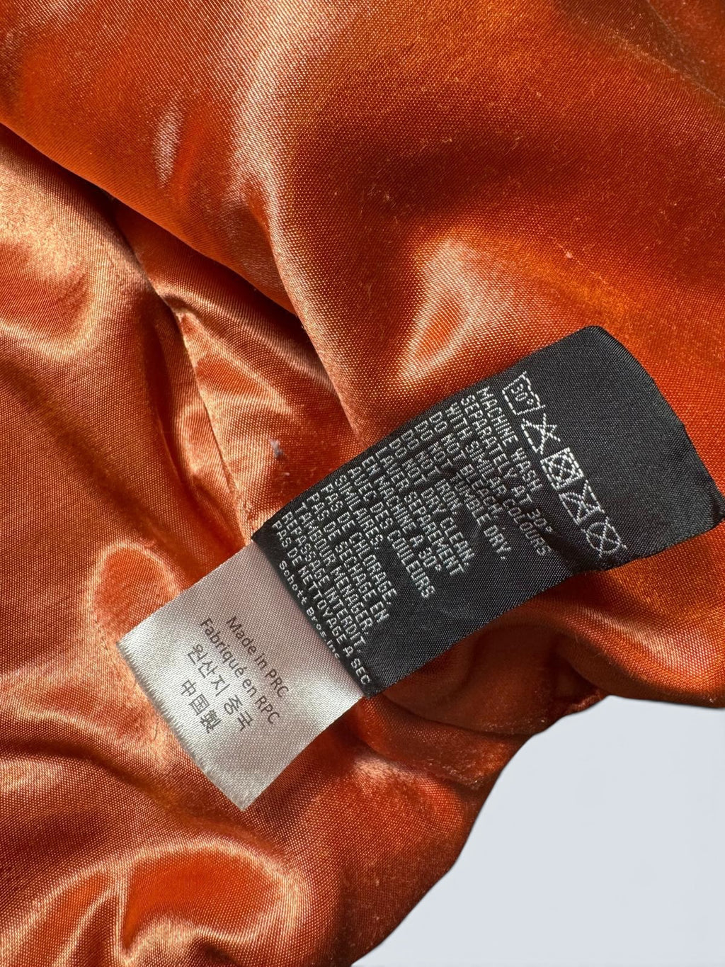 Jacket bomber flight style ma-1 Schott NYC limited edition airborne japan kaki - M/L