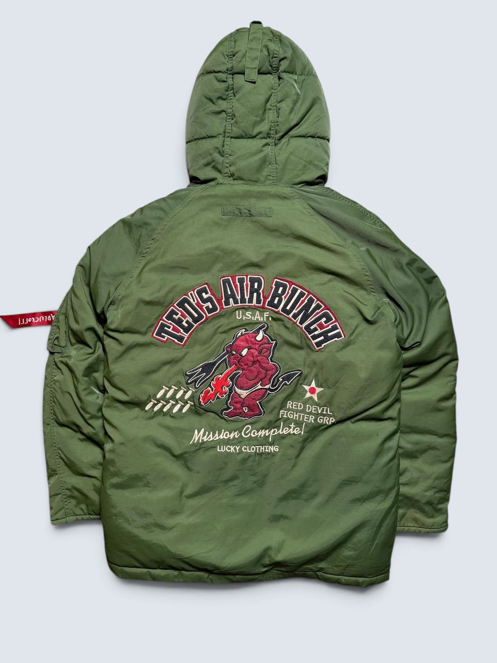 Jacket parka flight N-3b Tedman Company Devil made in Japan vintage 00’s - S/M