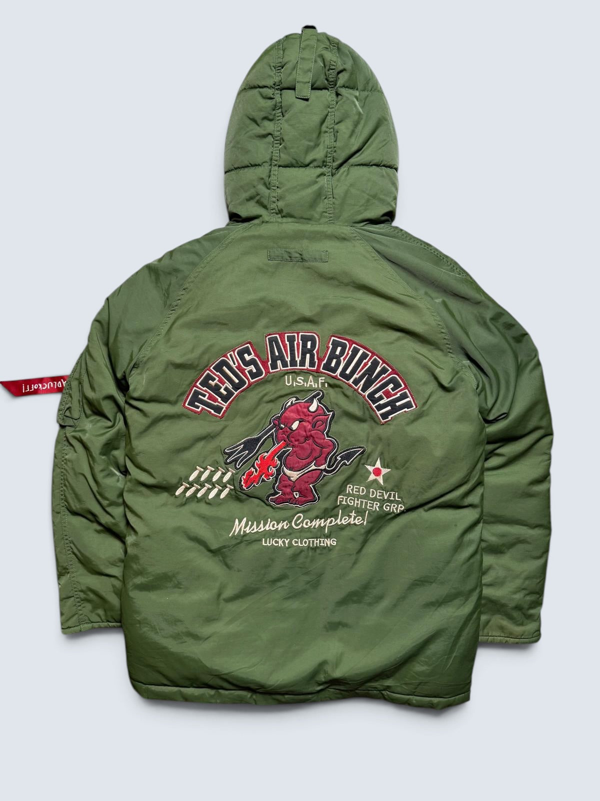 Jacket parka flight N-3b Tedman Company Devil made in Japan vintage 00’s - S/M
