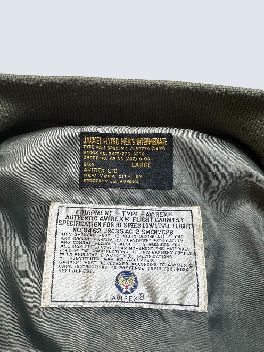 Jacket nylon bomber flight Ma-1 Avirex LTD Japan exclusive Troop Carrier C-47 Skytrain 00's - M