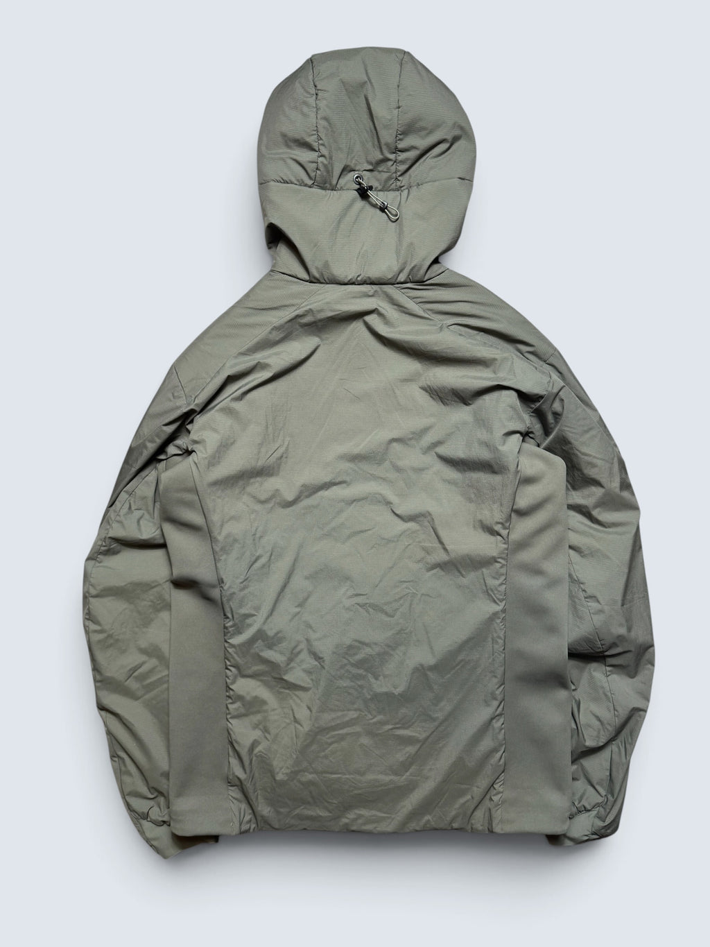 Jacket imperméable matelassé Arc'teryx Atom Hoody 2023 kaki & orange - M