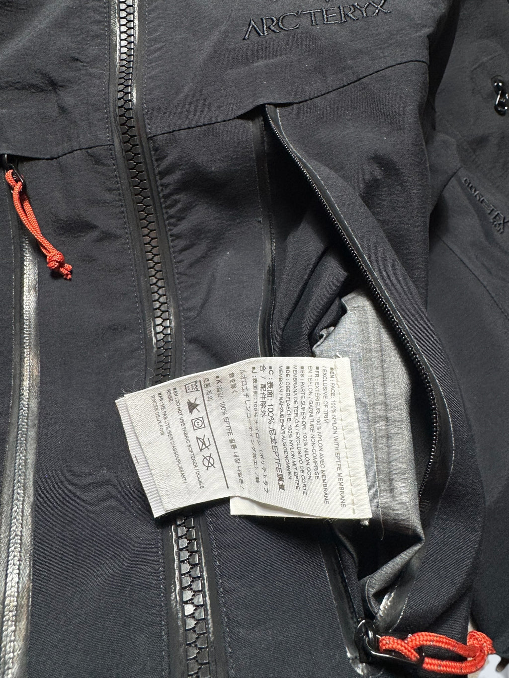 Jacket imperméable Goretex Arc'teryx Alpha SV Limited edition Dark Olympus vintage - M