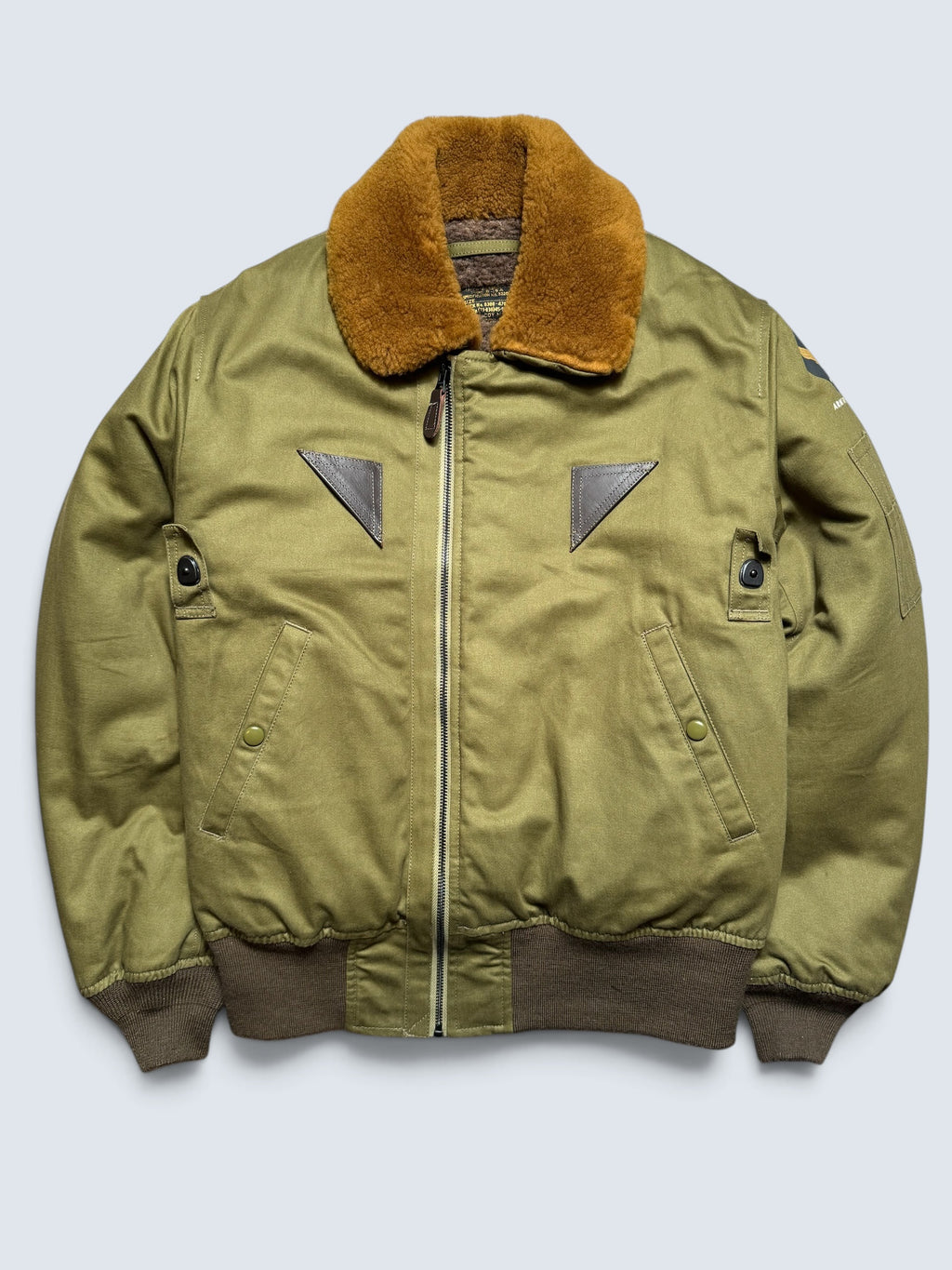 Jacket cotton Twill B-15A usaf Toys McCoy Japan olive green 2020’s - 38 (M)