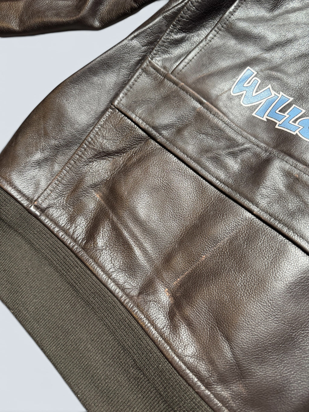 Jacket cuir cowhide flight AN-6552 Buzz Rickson’s Japan usn nose art black 00’s - 42 (L/XL)
