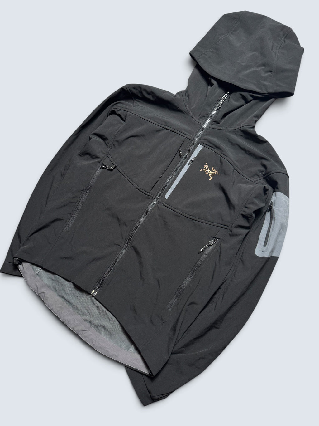 Jacket polaire imperméable Arc'teryx Gamma MX Hoody black vintage - S
