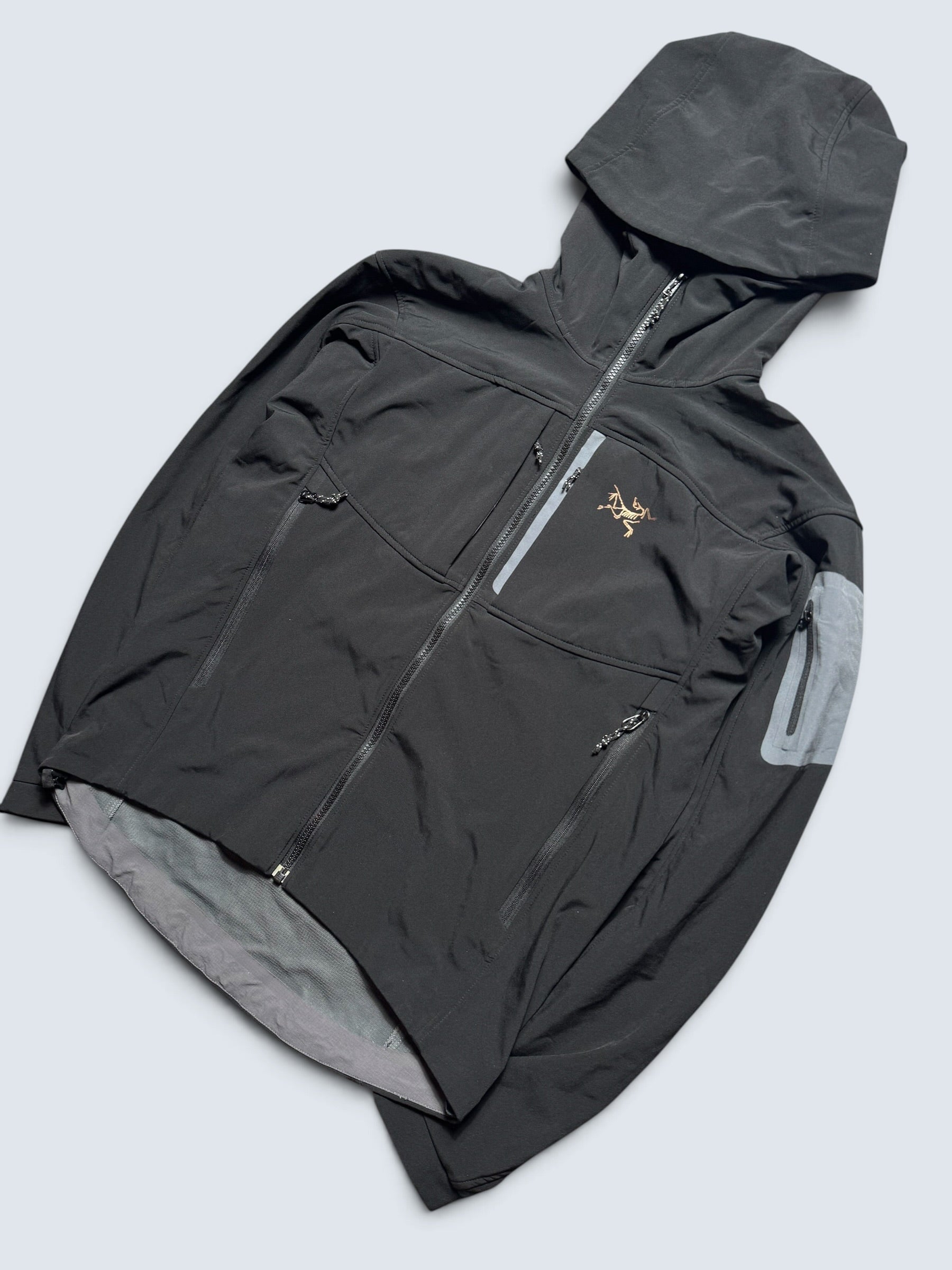 Jacket polaire imperméable Arc'teryx Gamma MX Hoody black vintage - S