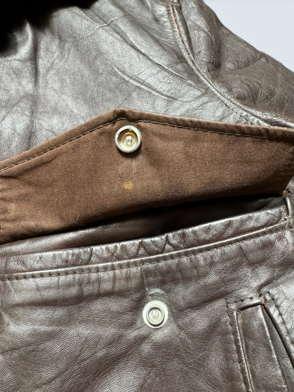 Jacket cuir cowhide flight bomber Schott NYC 674MS made in USA black 70’s - 40 (M)