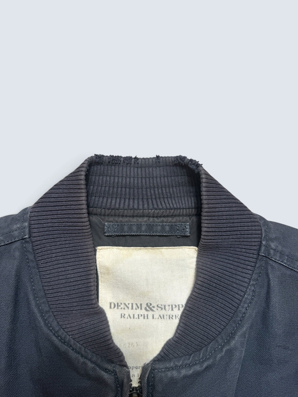 Jacket bomber archive flight L-2b Ralph Lauren Denim & Supply usa flag marine vintage 00’s - L