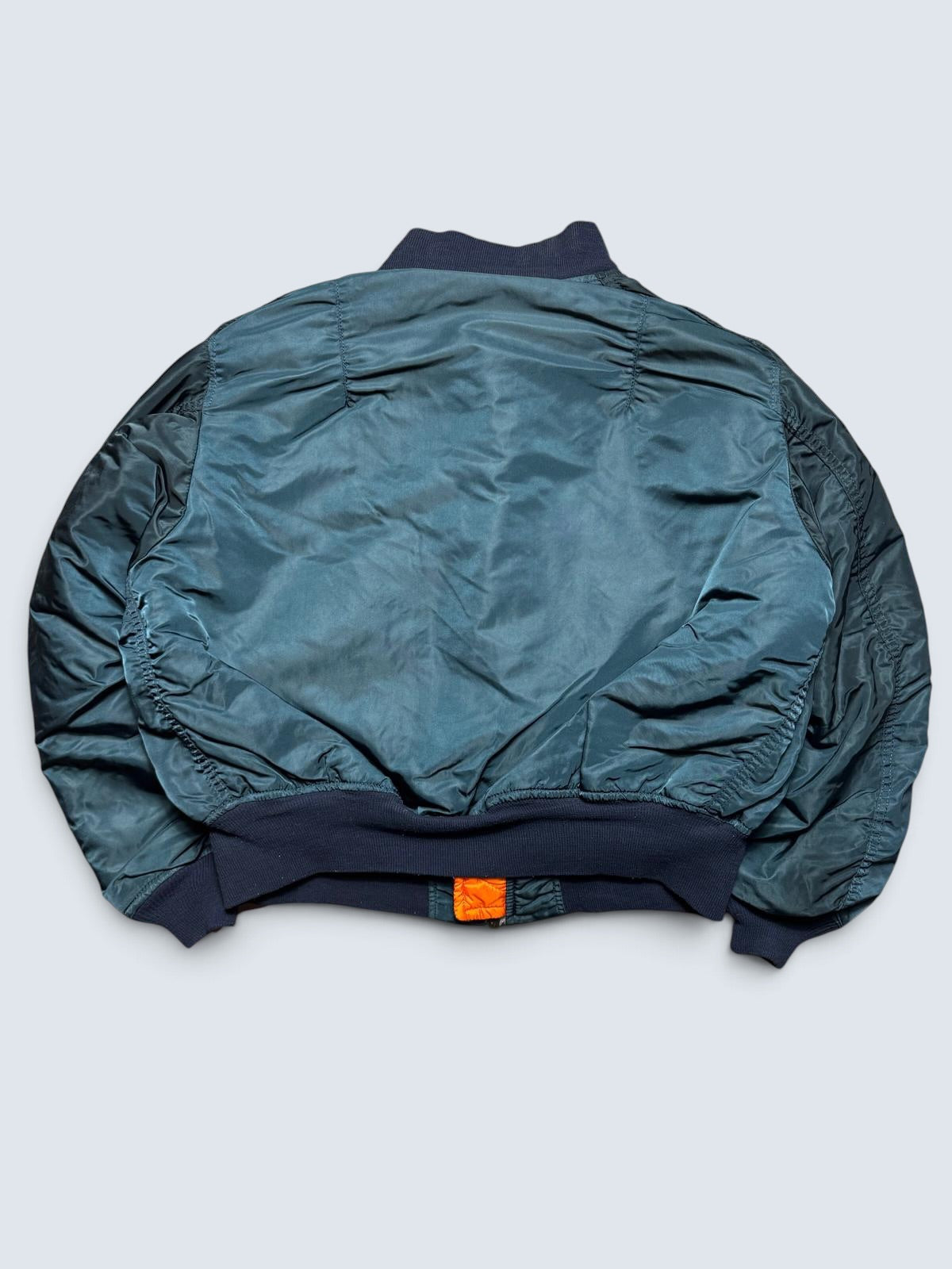 Jacket nylon bomber Ma-1 Alpha Industries made in USA navy original 1990’s - XL