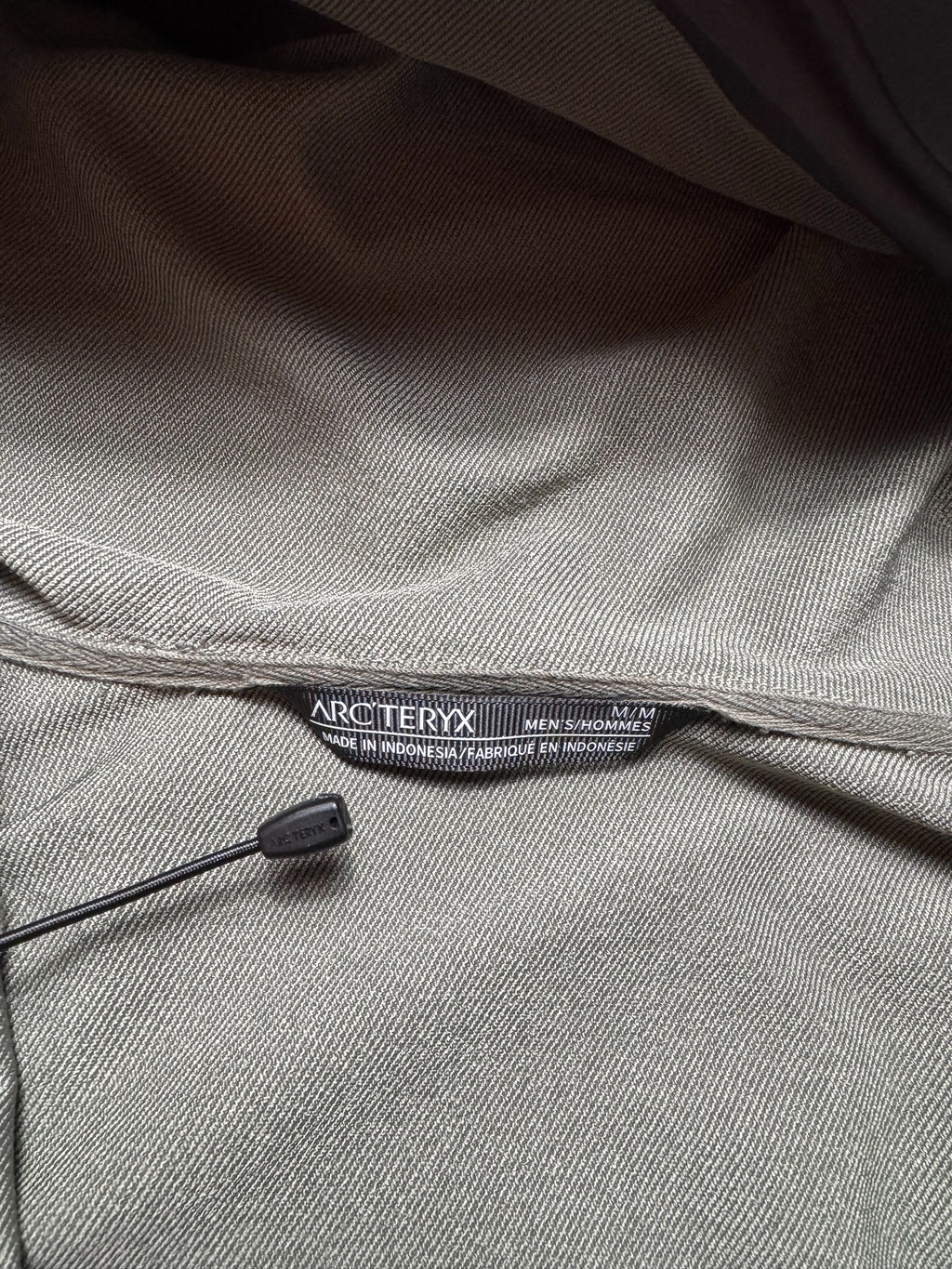 Jacket imperméable Arc'teryx Gamma LT Hoody kaki vintage - M