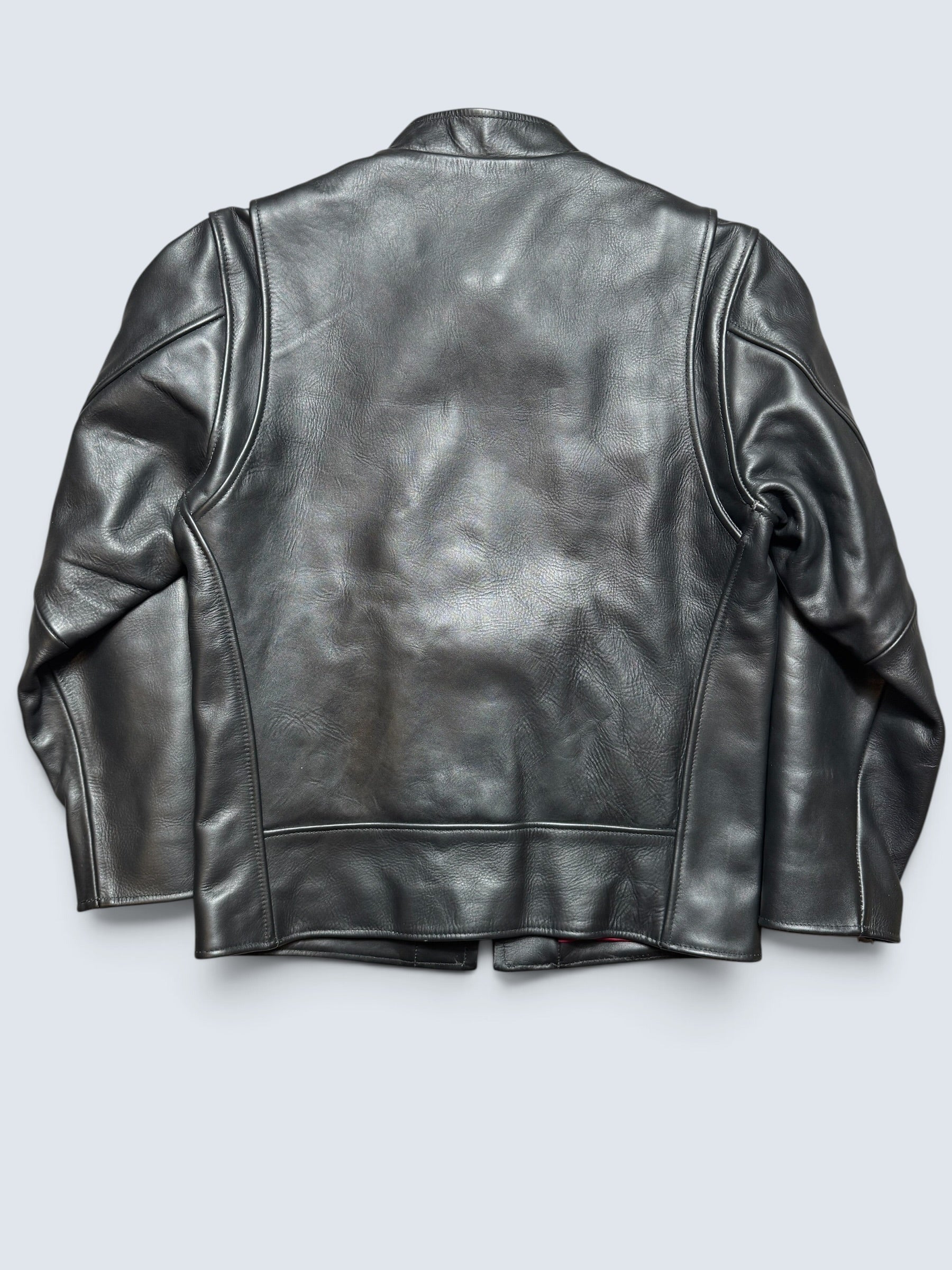 Jacket cuir cowhide Cafe Racer motorcycle Schott Bros. made in USA 641xx Japan exclusive black 00's -  40 (M/L)