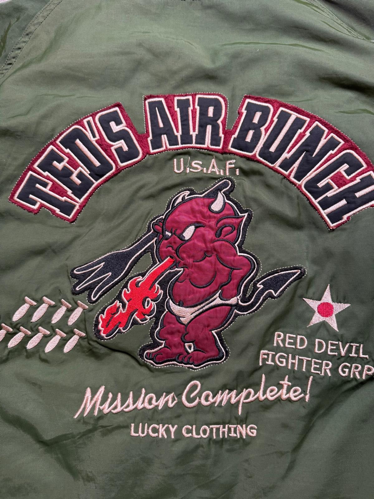 Jacket parka flight N-3b Tedman Company Devil made in Japan vintage 00’s - S/M