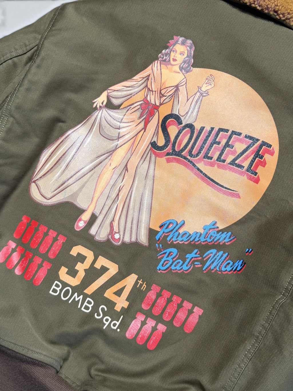 Jacket bomber flight coton B-10 Toys McCoy Japan usaf Phantom Bat-man Tmj2213 2022’s - 40 (M)