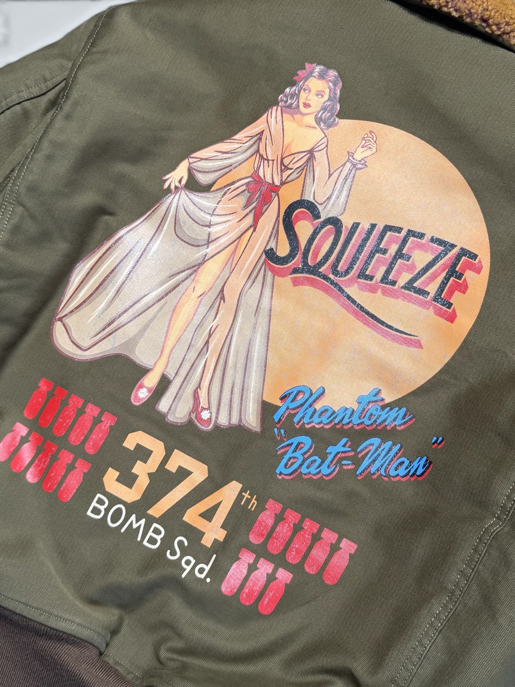 Jacket bomber flight coton B-10 Toys McCoy Japan usaf Phantom Bat-man Tmj2213 2022’s - 40 (M)