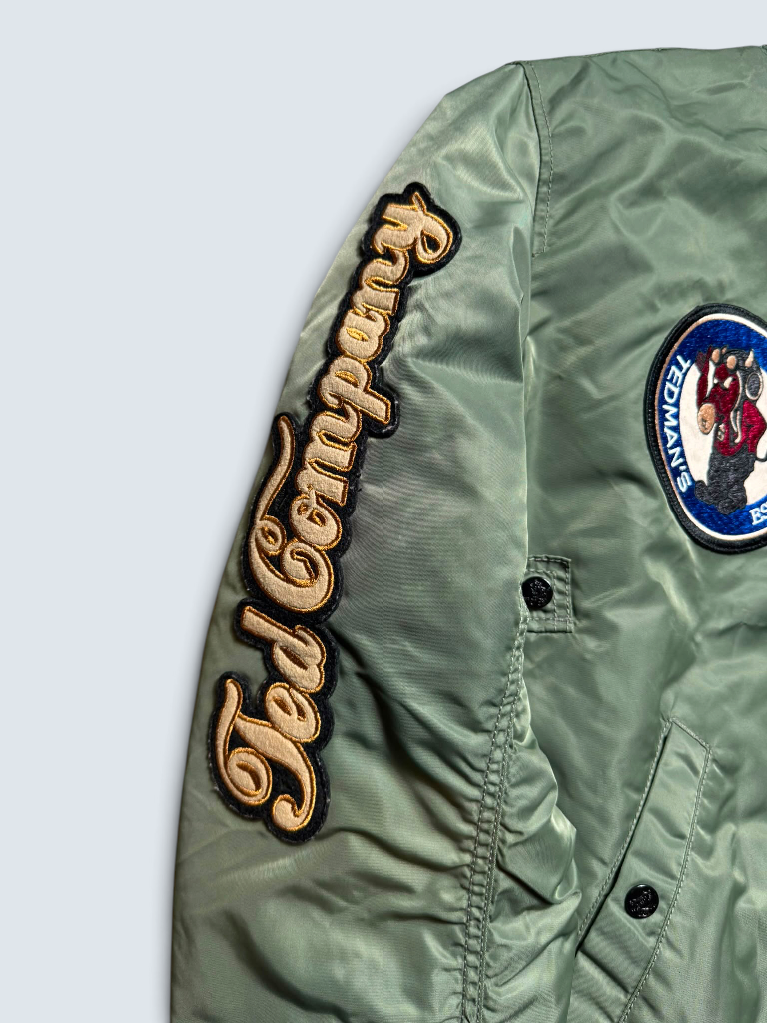 Jacket bomber fly ma-1 Tedman Company Devil’s equipement usaf kaki vintage 00’s - M