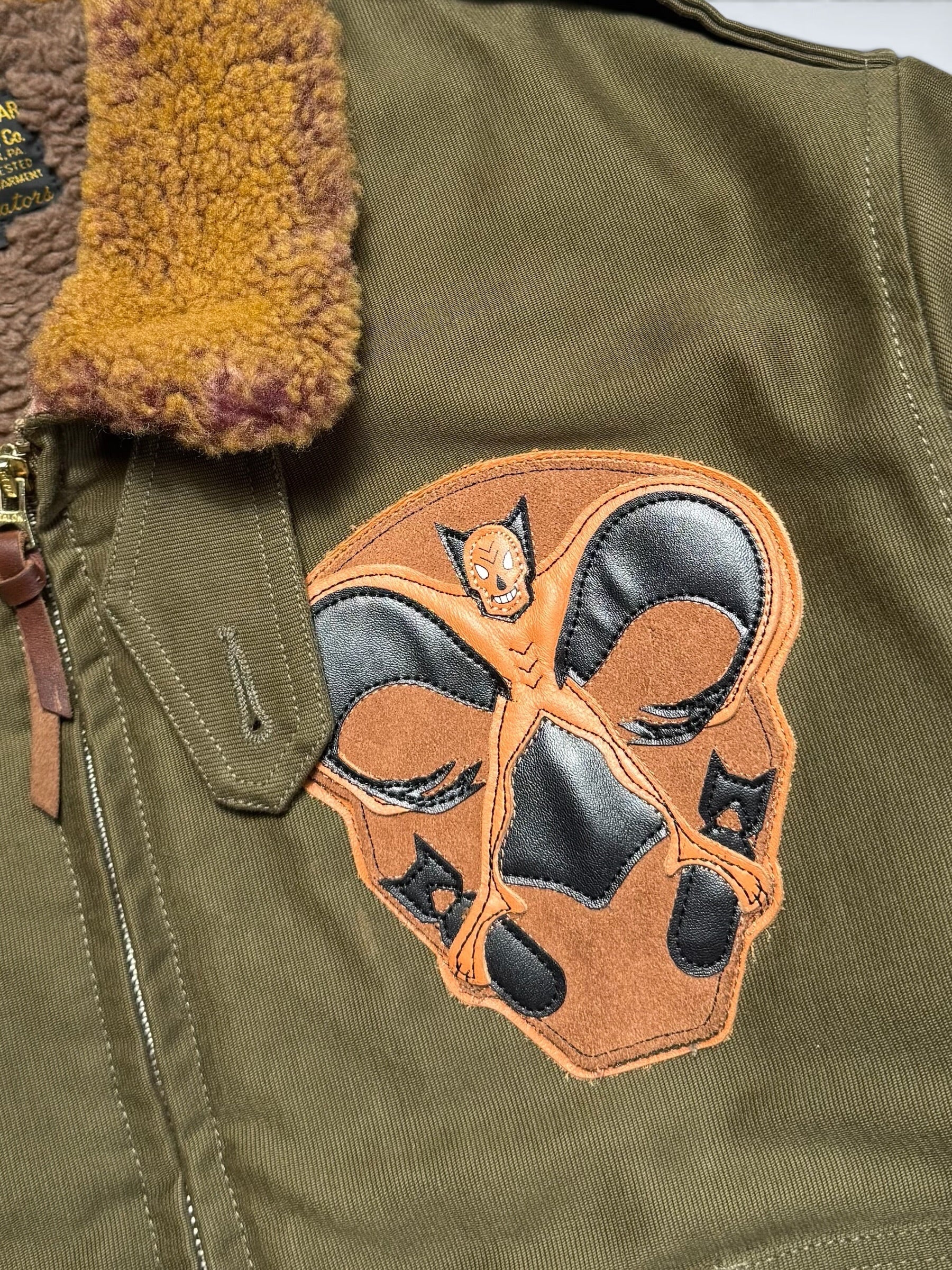Jacket bomber flight coton B-10 Toys McCoy Japan usaf Phantom Bat-man Tmj2213 2022’s - 40 (M)