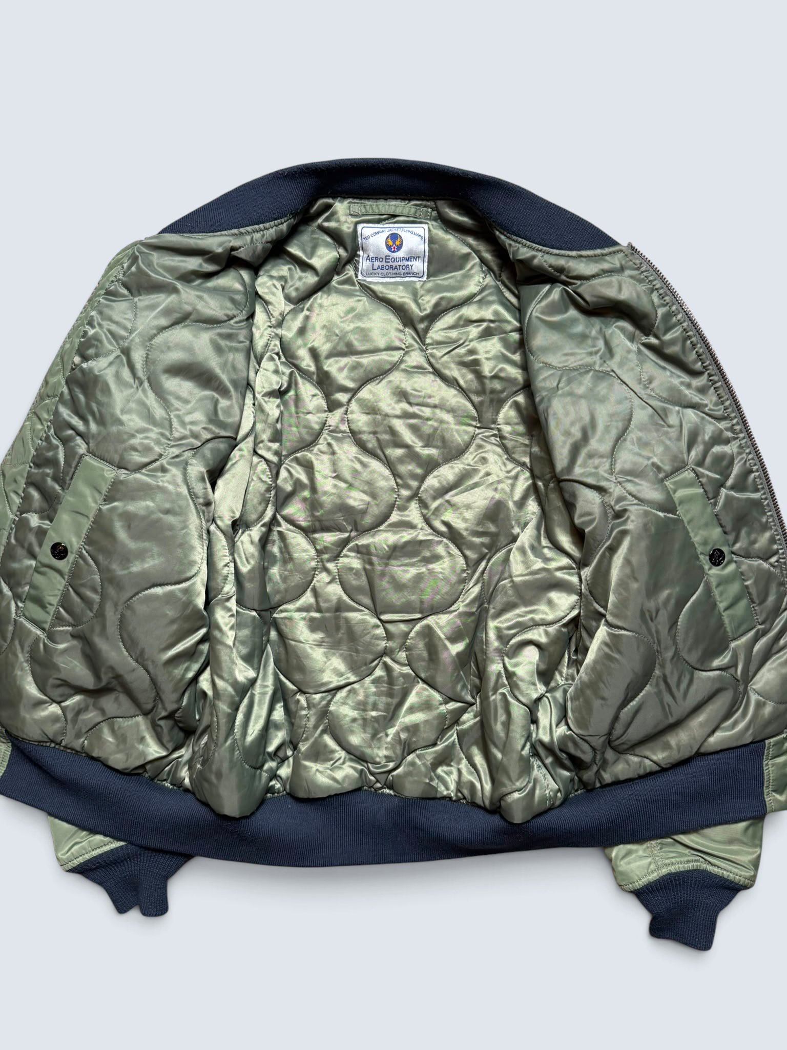 Jacket bomber fly ma-1 Tedman Company Devil’s equipement usaf kaki vintage 00’s - M