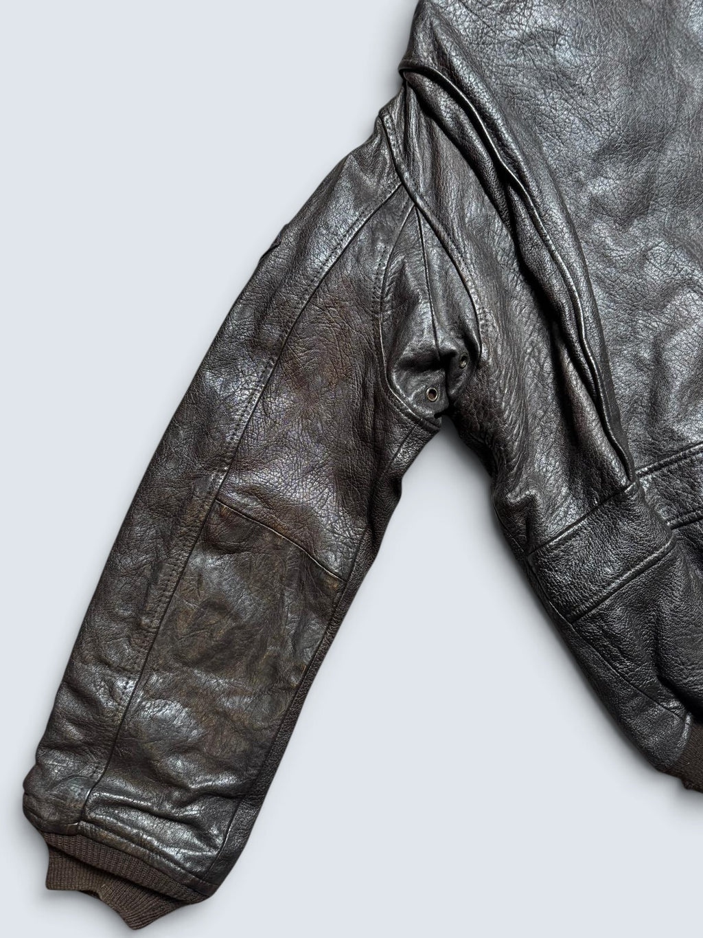 Jacket cuir cowhide flight G-1 Schott NYC Wings Of Gold Top Gun usn full patch black - M