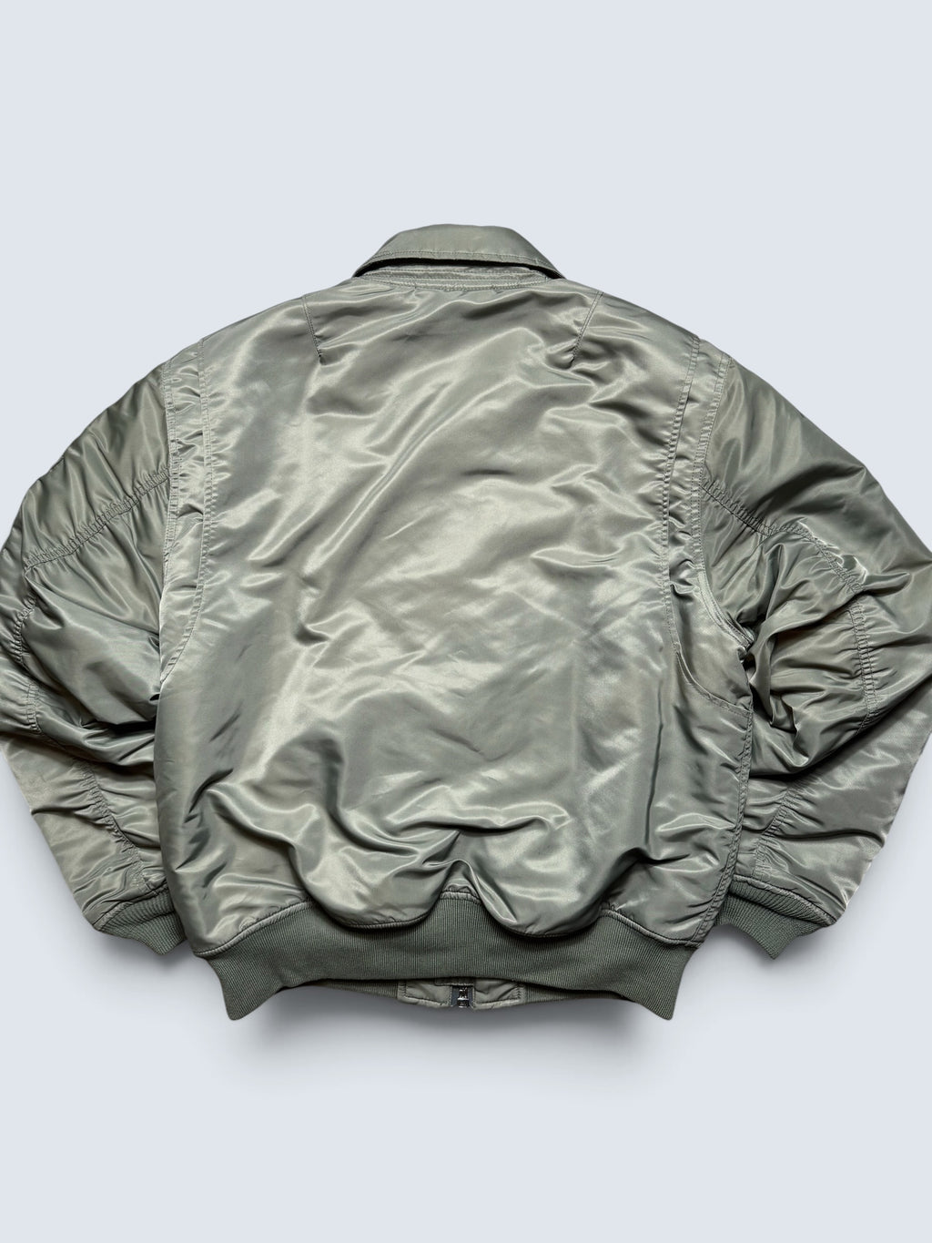 Jacket bomber fly Schott Bros nyc CWU-R/45P usaf kaki/grey vintage 90’s - L/XL