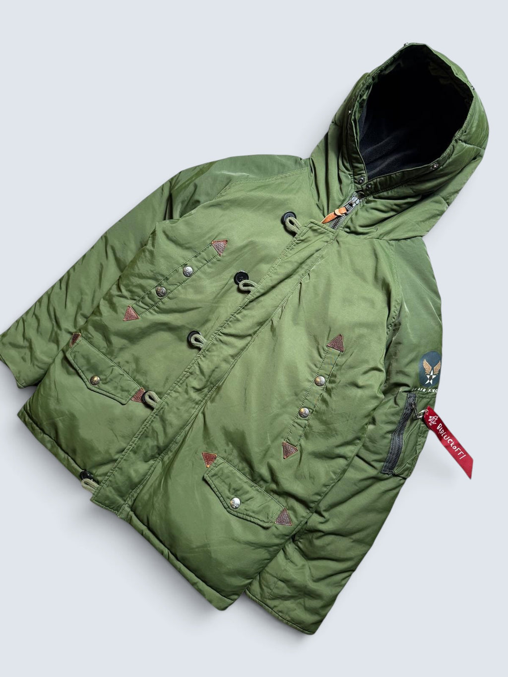Jacket parka flight N-3b Tedman Company Devil made in Japan vintage 00’s - S/M