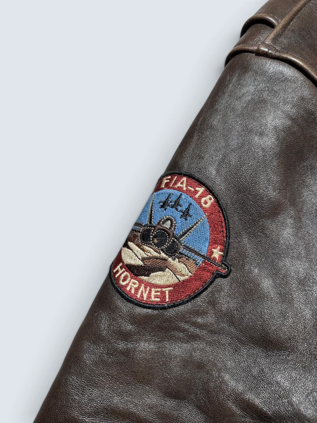 Jacket cuir lambskin flight G-1 Schott NYC Wings Of Gold Top Gun usn full patch black - L