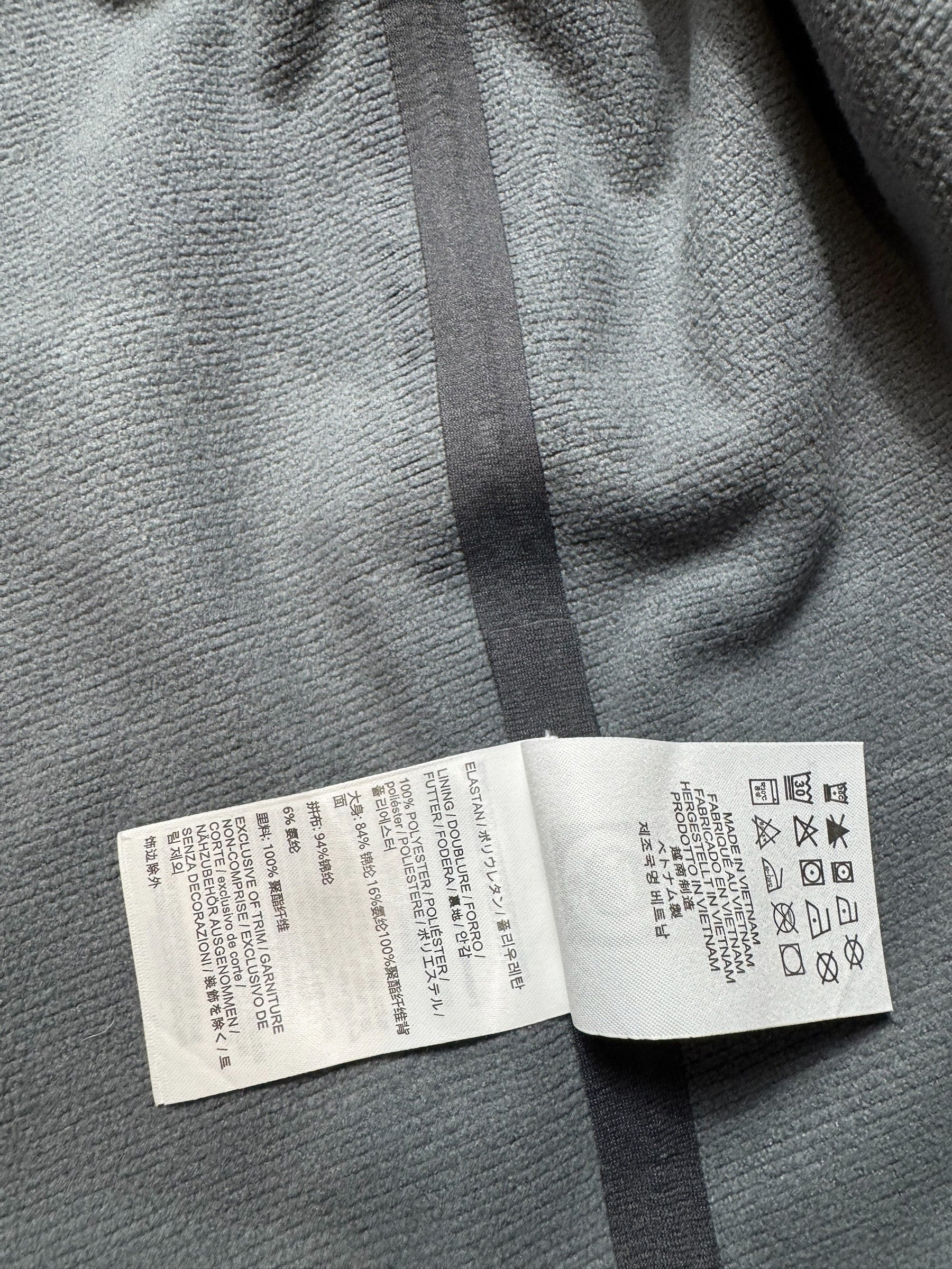 Jacket polaire imperméable Arc’teryx Gamma MX Hoody logo brodé marine/purple 2023 - S