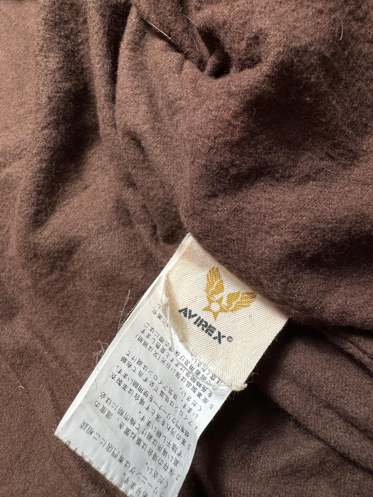 Jacket cuir cowhide flight G-1/A-2 hybrid Avirex Japan exclusive brown 00’s - S/M