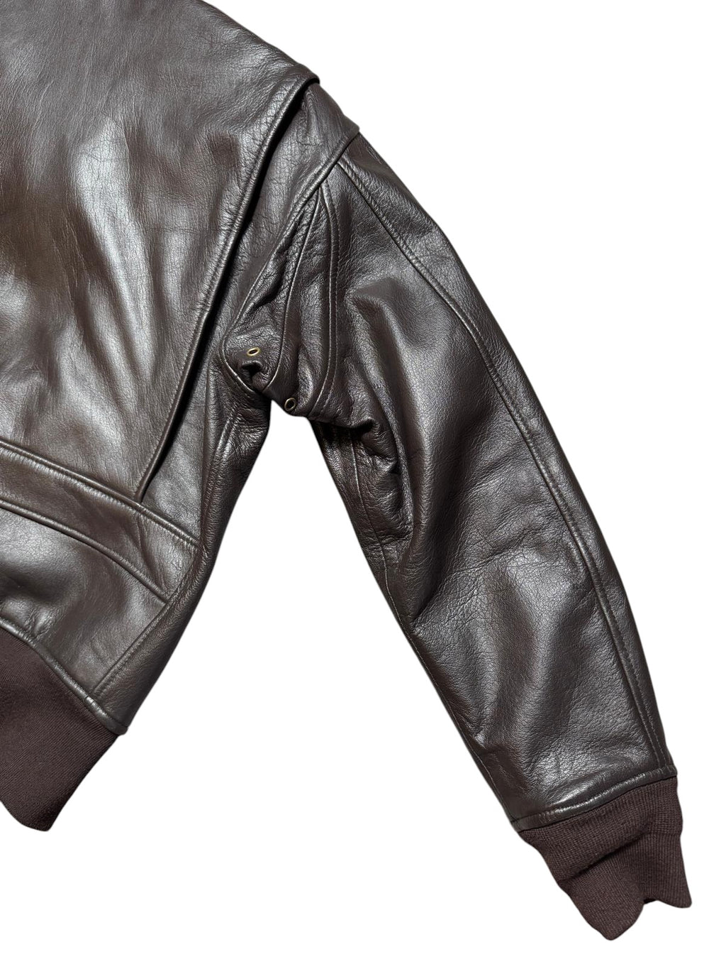 Jacket cuir cowhide flight G-1 Avirex Japan exclusive usn brown 00’s - L