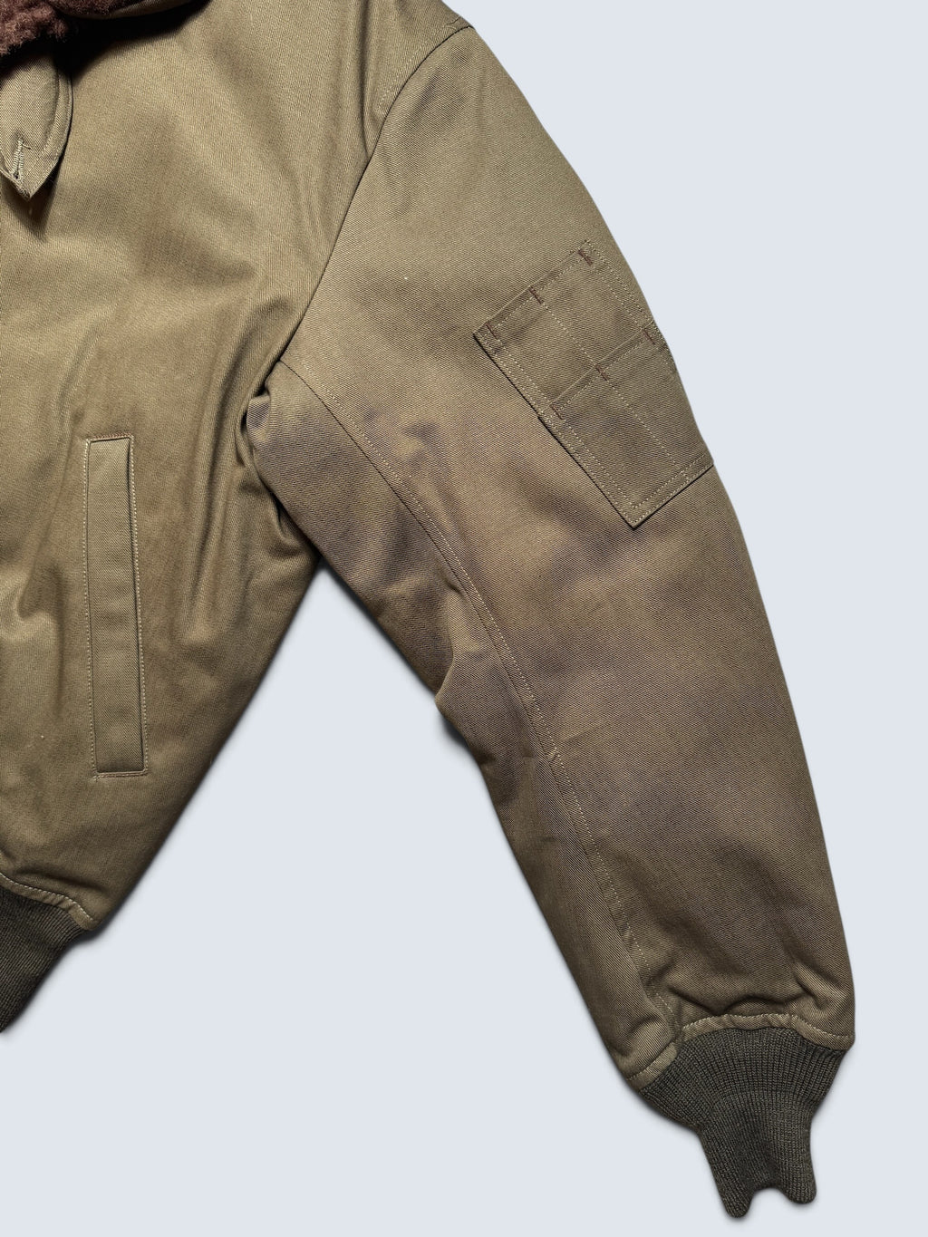 Jacket cotton Twill flight B-15B Freewheelers Japan nose art olive drab 2017’s - 44 (XL)