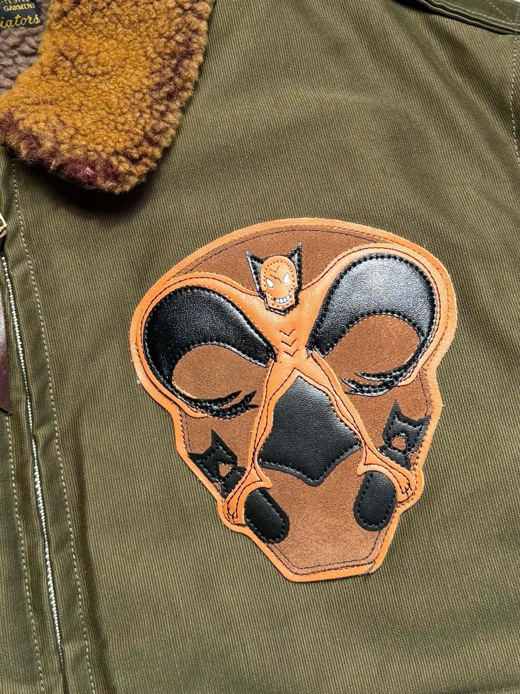 Jacket bomber flight coton B-10 Toys McCoy Japan usaf Phantom Bat-man Tmj2213 2022’s - 42 (L)