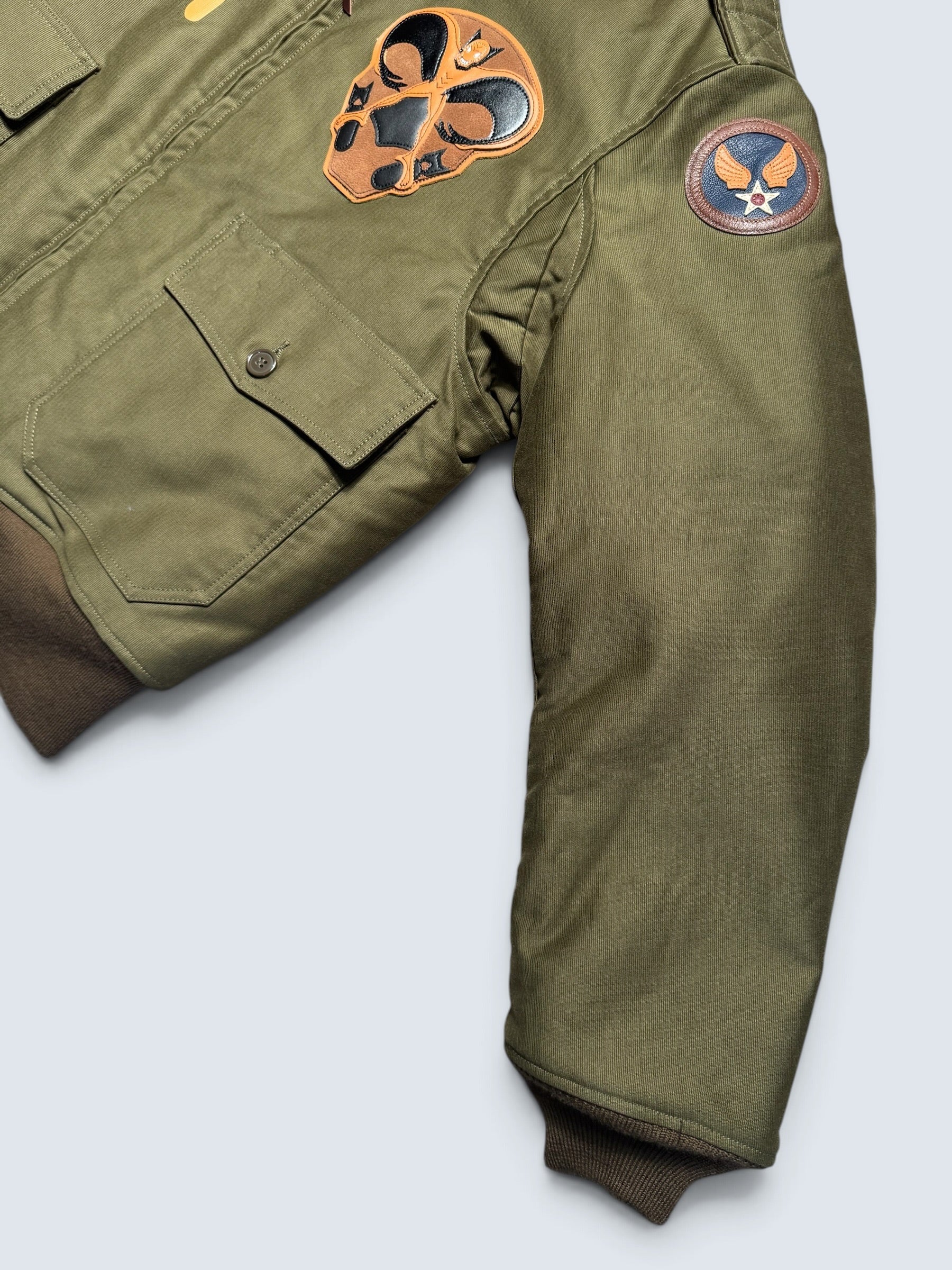 Jacket bomber flight coton B-10 Toys McCoy Japan usaf Phantom Bat-man Tmj2213 2022’s - 42 (L)