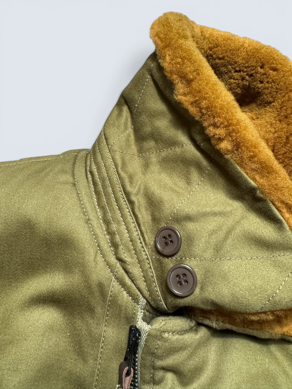 Jacket cotton Twill B-15A usaf Toys McCoy Japan olive green 2020’s - 38 (M)