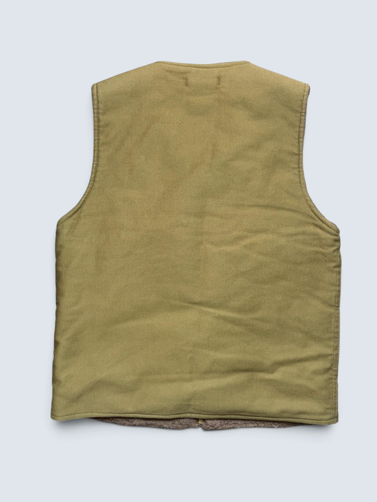 Jacket deck Alpaca US Navy Assiduous Confused Effort Japan wool Khaki Tan 00’s - 38 (S)