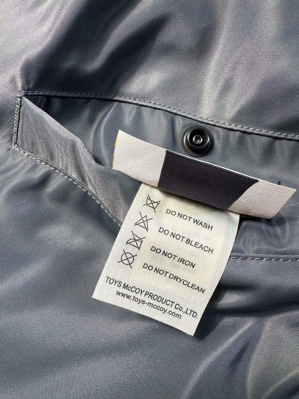 Jacket nylon bomber flight Ma-1 Toys McCoy Tmj2432 usaf full patch 1957 grey - M