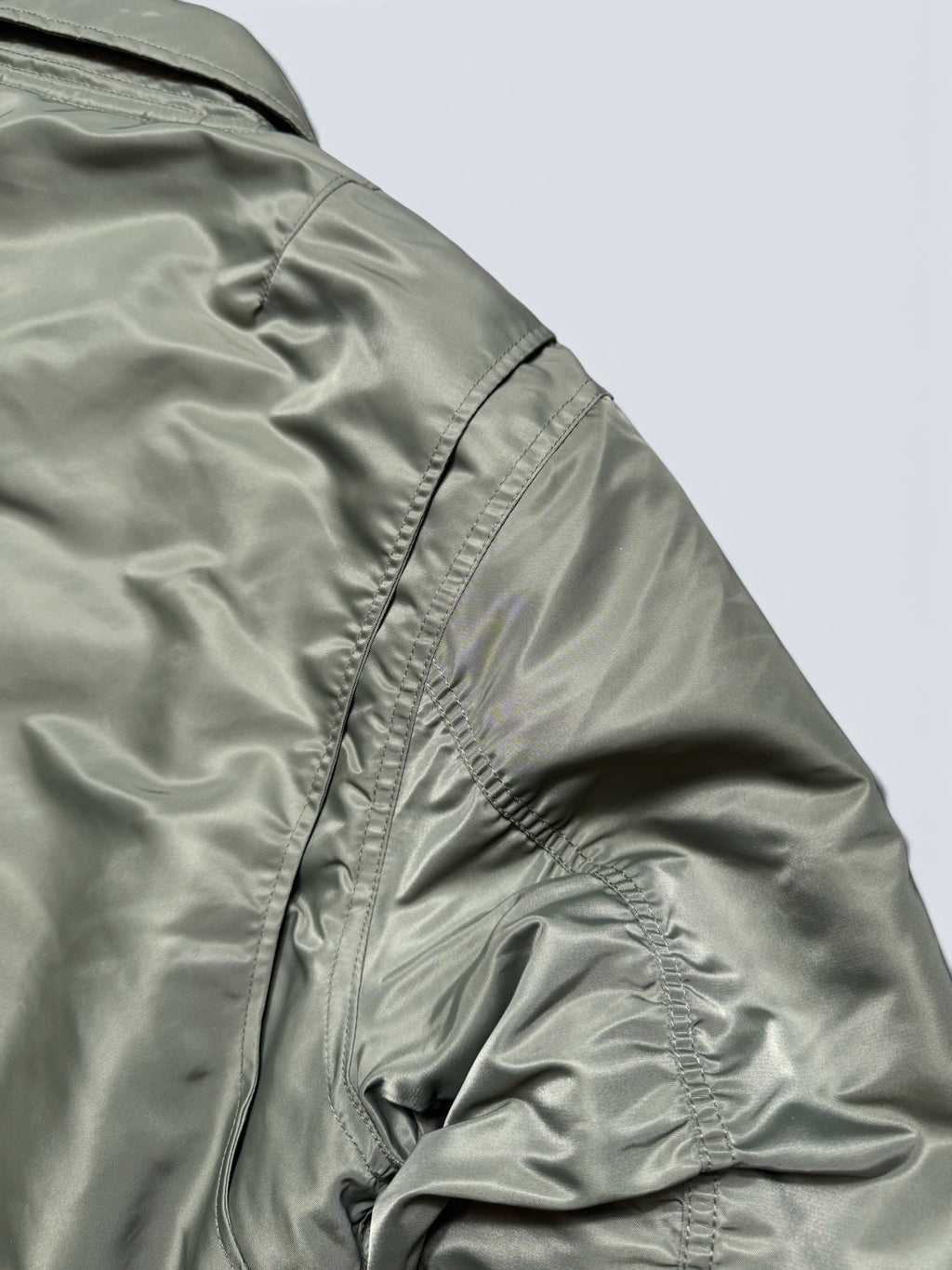 Jacket bomber fly Schott Bros nyc CWU-R/45P usaf kaki/grey vintage 90’s - L/XL