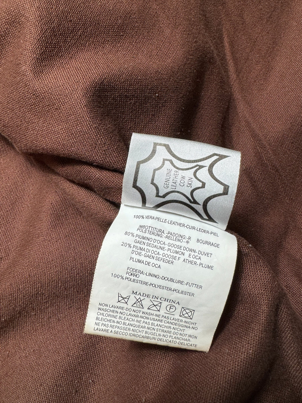 Jacket cuir cowhide bomber flight A-2 Willis & Geiger usaf brown 00's - L/XL