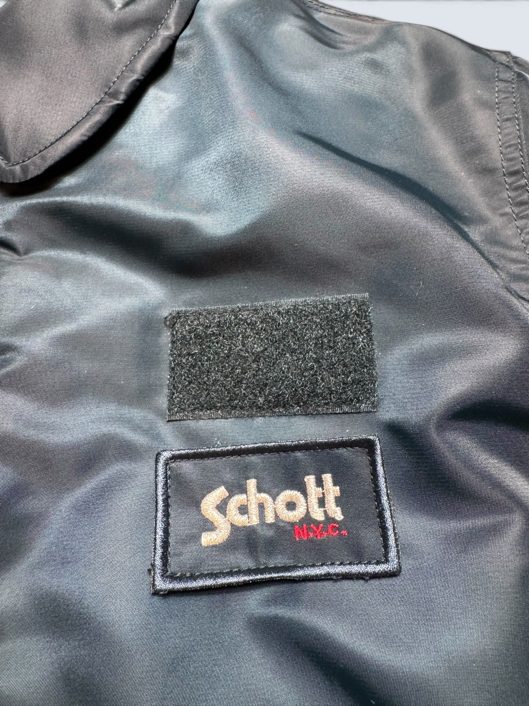 Jacket bomber fly Schott Bros nyc CWU-R/45P usaf navy vintage 90’s - M/L