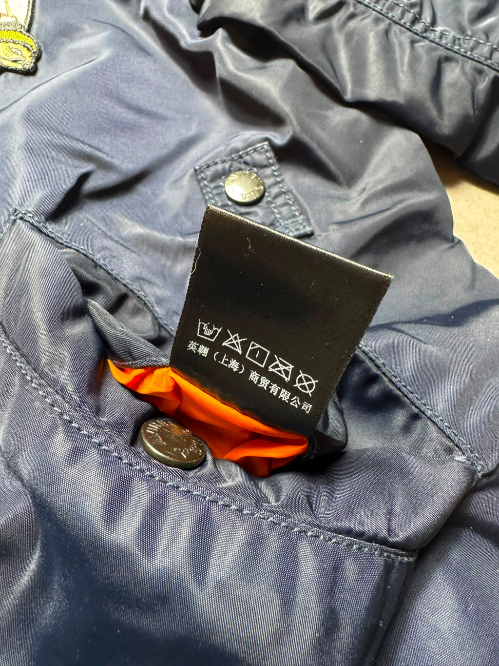 Jacket bomber flight ma-1 Avirex LTD vfa-106 gladiators full patch navy vintage 00’s - M