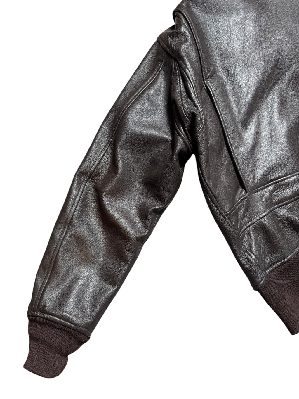 Jacket cuir cowhide flight G-1 Avirex Japan exclusive usn brown 00’s - L