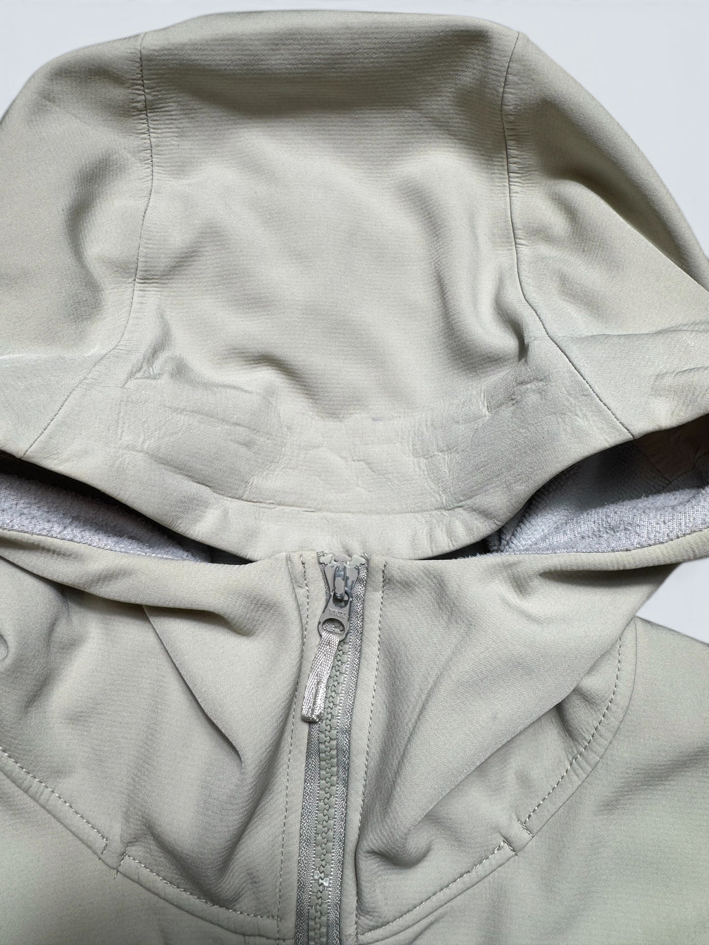 Jacket polaire imperméable Arc’teryx Gamma MX Hoody logo brodé cream 2021 - L
