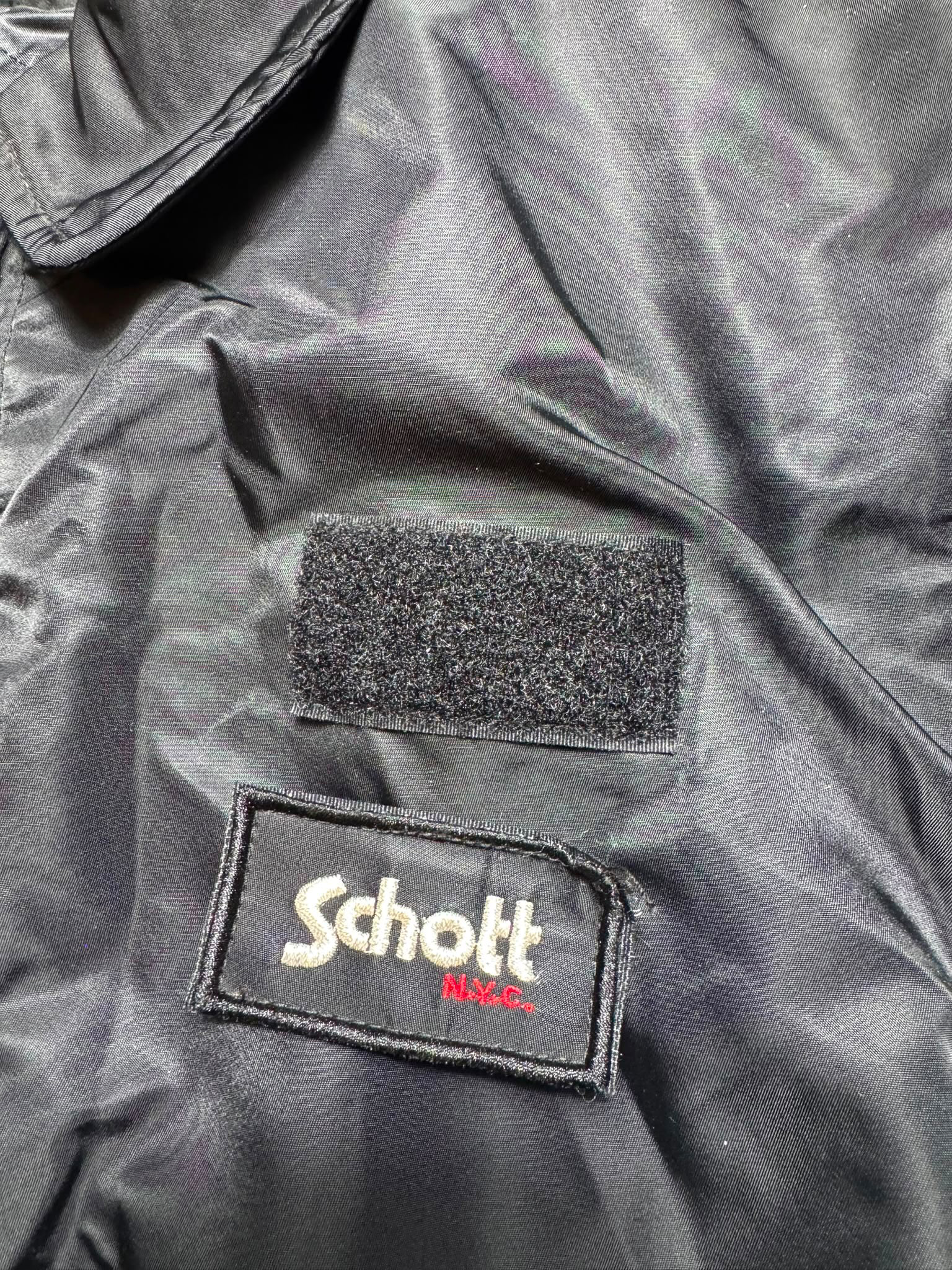 Jacket bomber fly Schott Bros nyc CWU-R/45P usaf black vintage 90’s - M/L