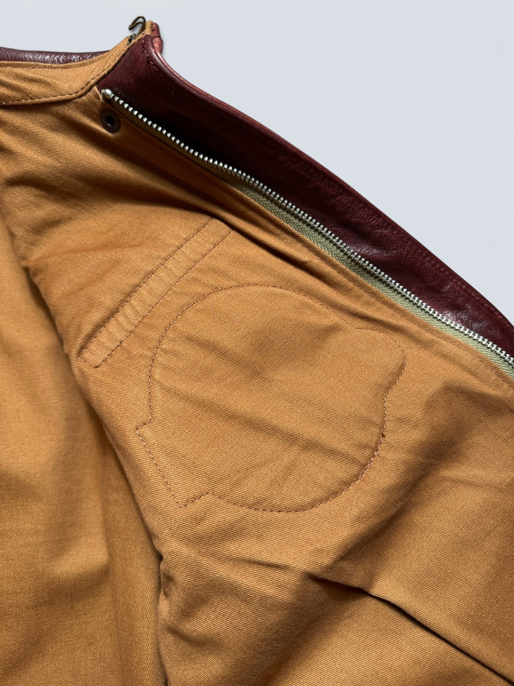 Jacket cuir cowhide bomber flight A-2 Cidu Leathers Clo. patch Catch-22 usaf brown - 40 (S/M)
