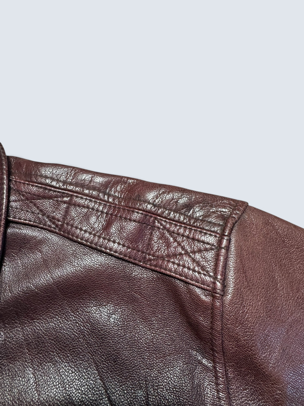 Jacket cuir goatskin flight A-2 Avirex made in USA usaf brown 70’s- 42 (L)