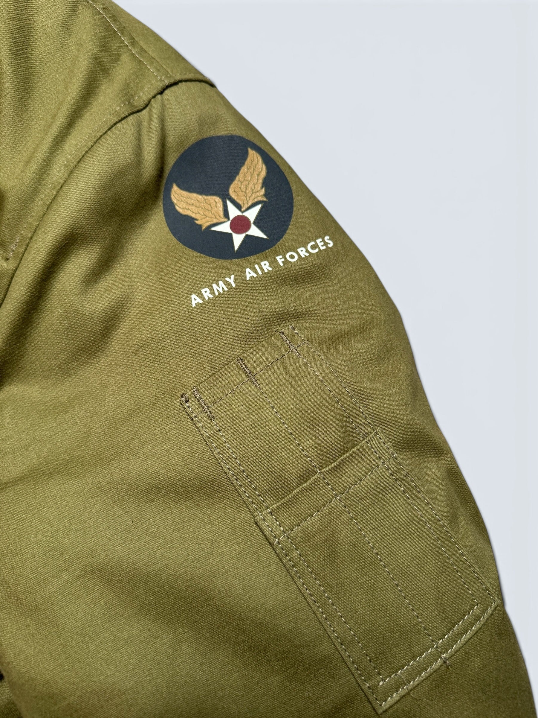 Jacket cotton Twill B-15A usaf Toys McCoy Japan olive green 2020’s - 38 (M)