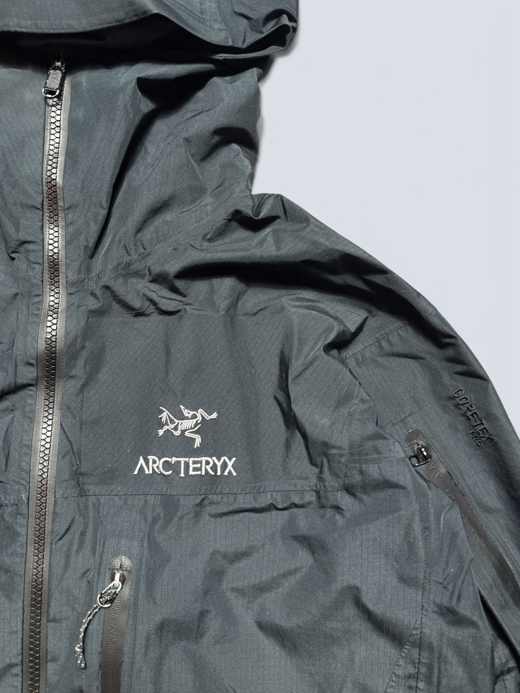 Jacket imperméable Goretex Arc'teryx Alpha SV black vintage - L