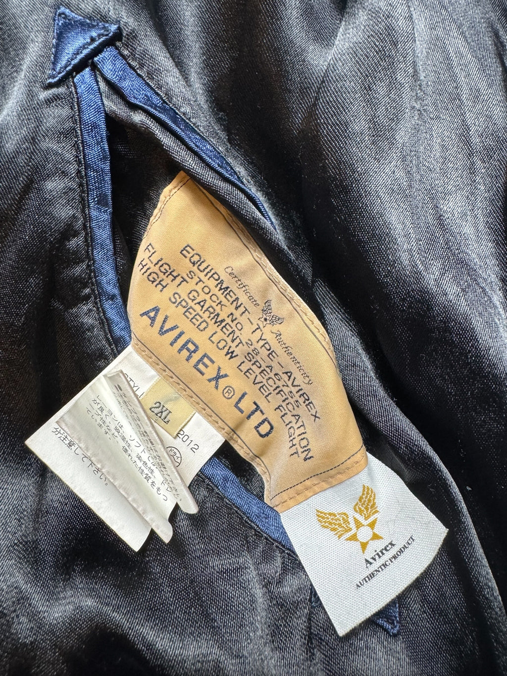 Jacket reversible Sukajan souvenir Avirex LTD embroidery Japan exclusive vintage 00's - XL